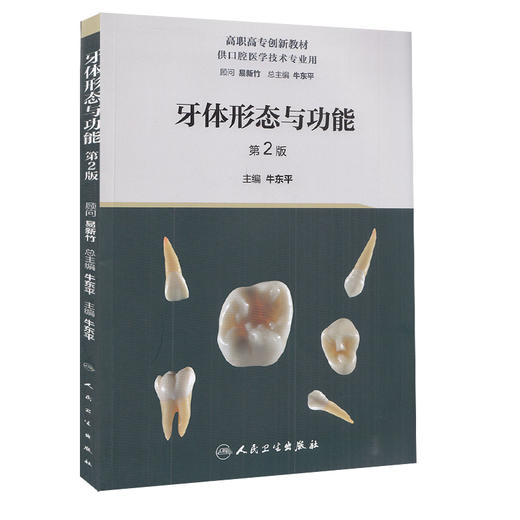 牙体形态与功能 第2版 高职高专创新教材 供口腔医学技术专业用 牙体形态功能 口腔书籍 牛东平 主编 9787117319386人民卫生出版社 商品图0
