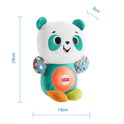 费雪。GRG74   玩学礼仪小熊猫 商品图1