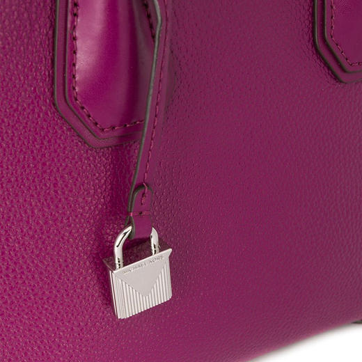 Michael Kors 迈克高仕 女士紫色手提包挎包 30F8SM9M2T-GARNET 商品图4