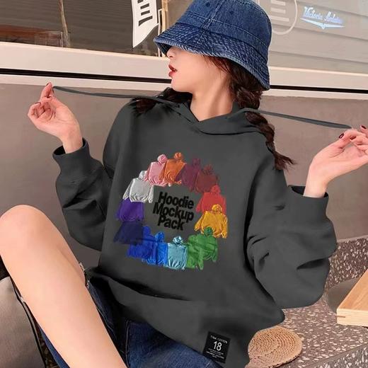 女带帽潮牌卫衣1026 商品图3
