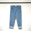 日本 FACETASM CROPPED PRINT DENIM PANTS 水洗破坏锥形牛仔裤 商品缩略图0