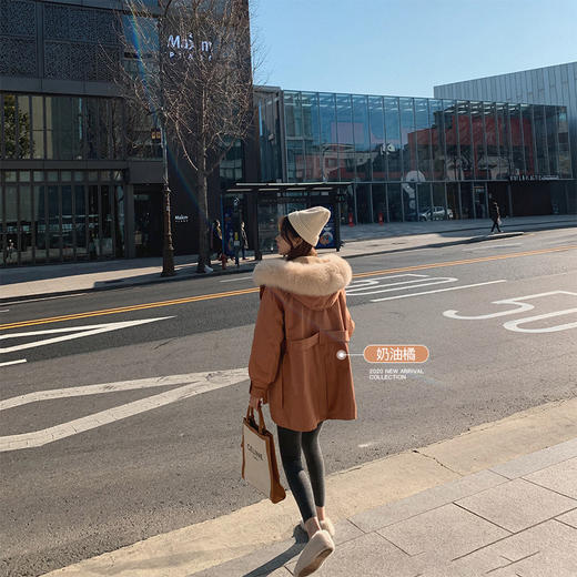 【金蘑菇菇 铂金派克】冬日安全感单品!藏肉又显比例的黄金长度 商品图5