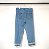 日本 FACETASM CROPPED PRINT DENIM PANTS 水洗破坏锥形牛仔裤 商品缩略图1