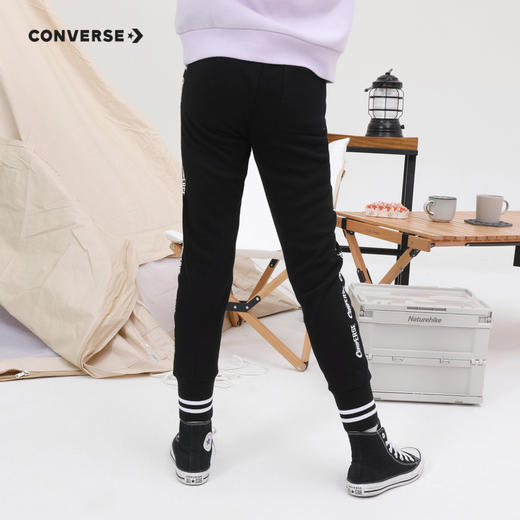 Converse/匡威童装冬季女童加绒保暖针织束脚打底长裤CV2142044 商品图1