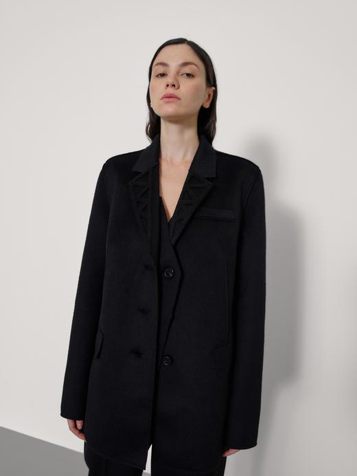 假两件桁架西服夹克 商品图1