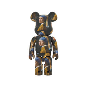 【预售】收藏系列 Be@rbrick 1000%系列 戴珍珠耳环的少女