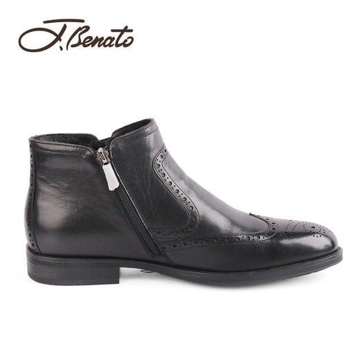 宾度男鞋男装商务休闲皮鞋8H15301 商品图4