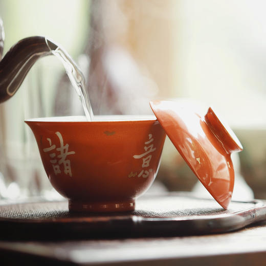 忘言造物诸事如意茶碗 130ml 高5.2cm 口径8.8cm 商品图1