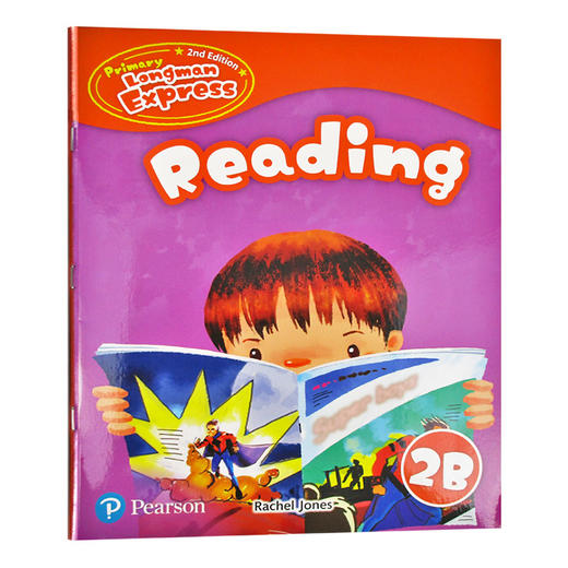 培生香港朗文小学英语教材 二年级下学期 阅读练习册 英文原版 Primary Longman Express 2B Reading 第二版朗文快车PLE 英文版 商品图0