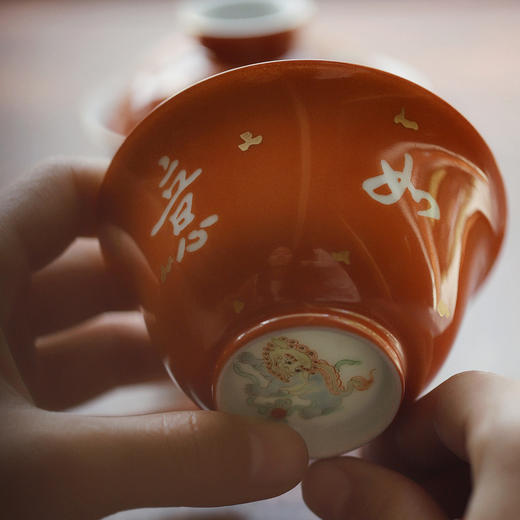 忘言造物诸事如意茶碗 130ml 高5.2cm 口径8.8cm 商品图4