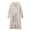 羊绒大翻领系腰带大衣 商品缩略图0