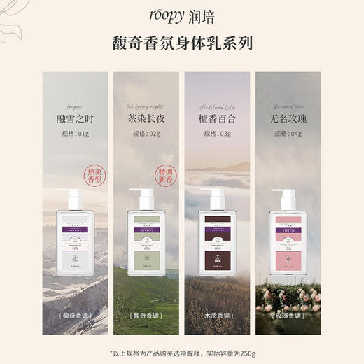 ROOPY润培馥奇香氛身体乳250ml 商品图2