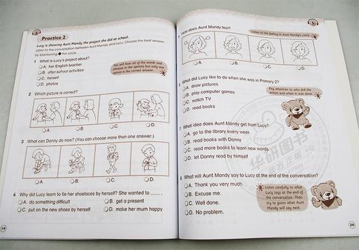 培生香港朗文小学英语教材 四年级上学期听说练习册 英文原版 Primary Longman Express 4A Listening speaking 第二版朗文快车PLE 商品图2