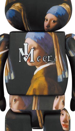 【预售】收藏系列 Be@rbrick 400%系列 戴珍珠耳环的少女 商品图4