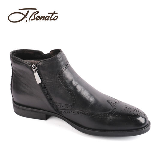 宾度男鞋男装商务休闲皮鞋8H15301 商品图2