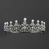 独角鹿西洋古董珠宝首饰1890年代欧洲金银叠打镶嵌钻石珍珠冠冕 商品缩略图4