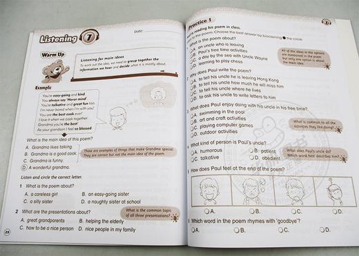 培生香港朗文小学英语教材 四年级上学期听说练习册 英文原版 Primary Longman Express 4A Listening speaking 第二版朗文快车PLE 商品图1
