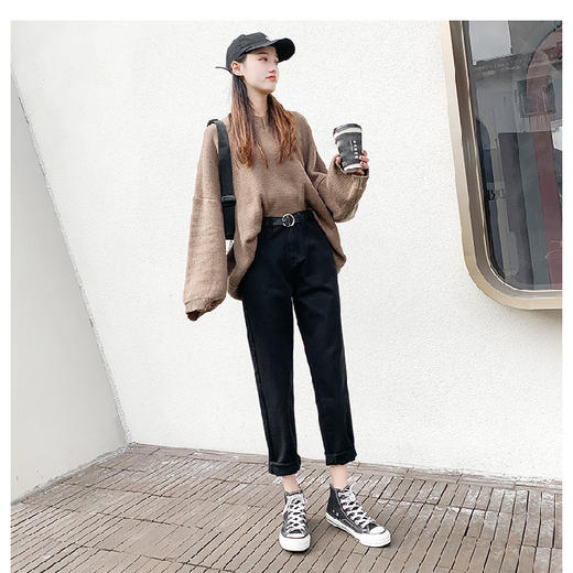 HALVIN DIARY防水防污牛仔裤 加绒牛仔裤 商品图3