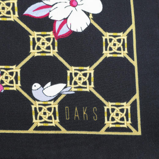 DA*S韩系时尚前为摩登风格小清新百搭桑蚕丝丝巾 WXWD088 01W 商品图1