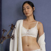HSIA遐性感蕾丝内衣女法式三角杯防凸点云卷云舒抹胸式无钢圈文胸 商品缩略图4