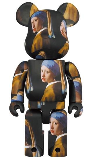 【预售】收藏系列 Be@rbrick 400%系列 戴珍珠耳环的少女 商品图3