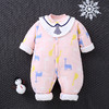 【宝宝出游之选】A类婴儿连体衣秋冬保暖宝宝哈衣纯棉baby爬服新款新生儿衣服 商品缩略图10
