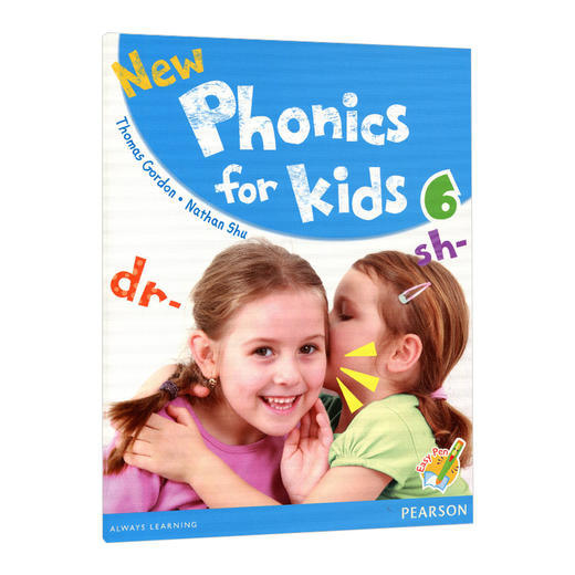 香港朗文幼儿英语自然拼读教材6级别 英文原版 New Phonics for kids 6 学生用书 亲子幼儿小班教材 可搭配培生易学笔 点读笔 商品图0