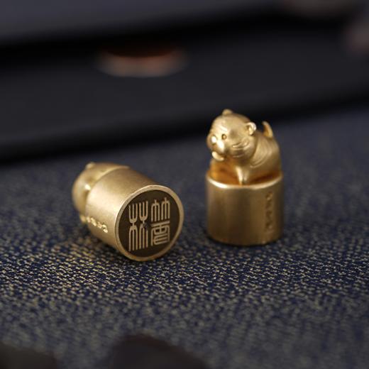 【手工现做10天发出】西泠印社·十二生肖铜印章，天下名社出品，萌态瑞兽 商品图1