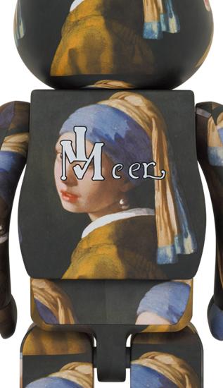 【预售】收藏系列 Be@rbrick 1000%系列 戴珍珠耳环的少女 商品图2