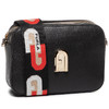 FURLA 女士黑色皮革单肩包 1057279 商品缩略图0