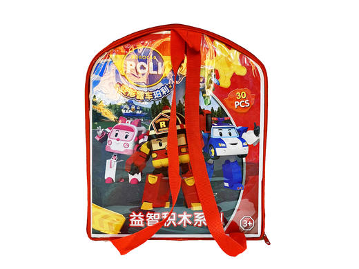 宏星变形警车珀利益智积木3603C 商品图1