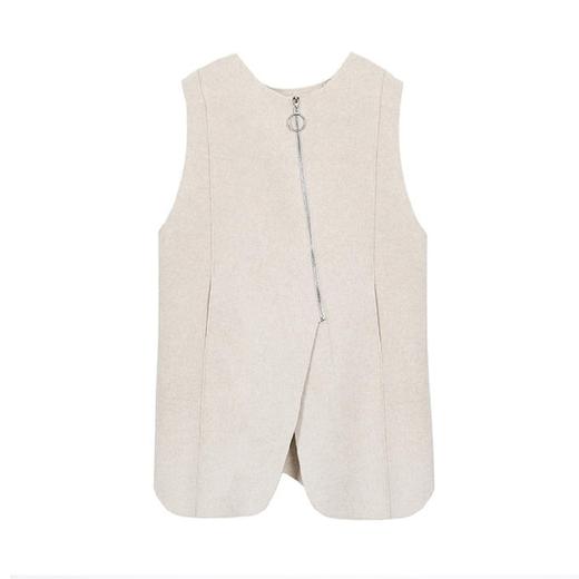 拉链马甲连衣裙 商品图1