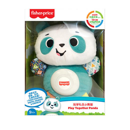 费雪。GRG74   玩学礼仪小熊猫 商品图0