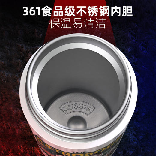 GERM格沵耳机保温杯300ML高颜值水杯潮流便携手提杯子 商品图3