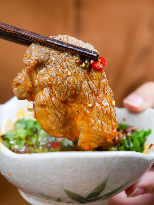 【送蘸料汁一包】3盒装牛肉卷，原切谷饲雪花牛肉卷200g 商品图5