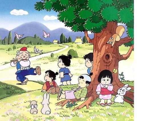 【中商原版】胖爷爷 好孩子和妈妈的童话绘本系列 日文原版 こぶとりじいさん 商品图7