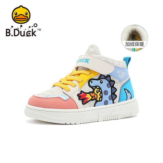B.DUCK小黄鸭童鞋冬季板鞋24-32 B5283083A 商品图3