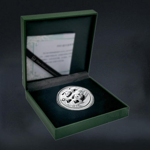 2022熊猫30克银币 首现40周年标识 商品图5