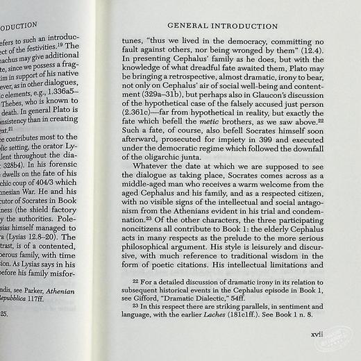 预售 【中商原版】柏拉图 理想国 卷1-5 共10卷 Republic Volume I Books 1-5 英文原版 Plato 商品图6