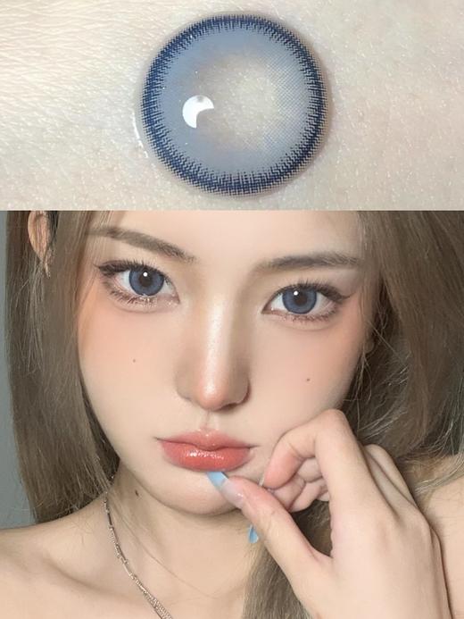 【小红书推荐款】lilyanna 山楂树蓝，半年抛/直径14.2/着色13.5，99/一副 168/两副 198/三副（商品详情任选，8月20号结束） 商品图0