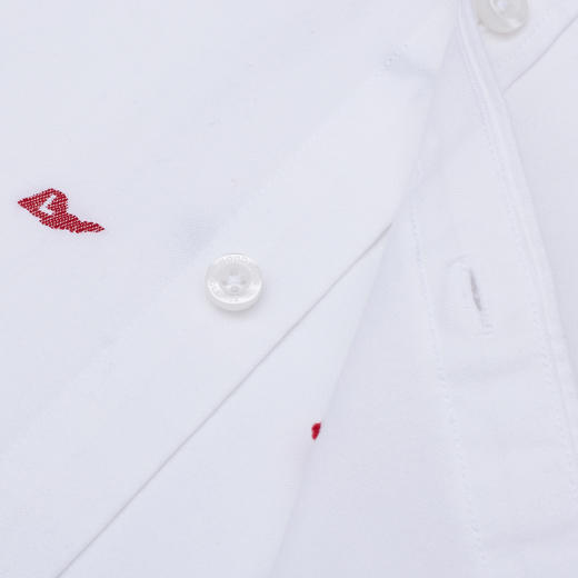 GOOD LUCK/德鲨百分百棉亲肤柔软百搭休闲长袖衬衫L291208 商品图11