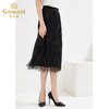 乔万尼秋冬新款半身裙百褶蕾丝设计EI4D518 商品缩略图1