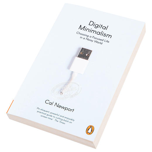 【中商原版】数字极简主义 英文原版 Digital Minimalism 卡尔·纽波特 Cal Newport 商品图2