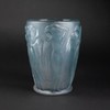 独角鹿西洋古董摆件法国LALIQUE莱俪DANAIDES淡蓝色欧泊水晶花瓶 商品缩略图0