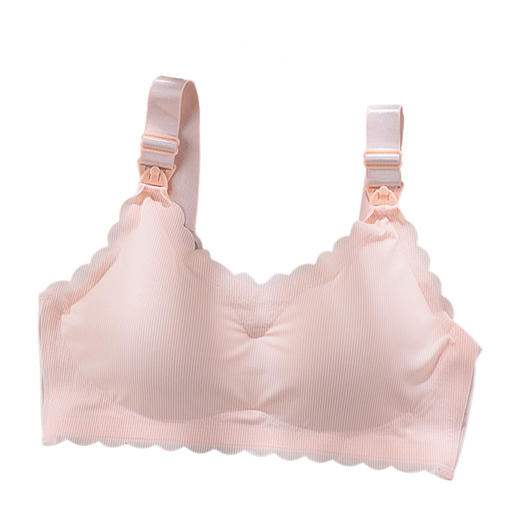 黛唯梵冰丝夏季哺乳内衣女美背聚拢母乳产后喂奶无钢圈文胸孕妇胸罩薄款 商品图4