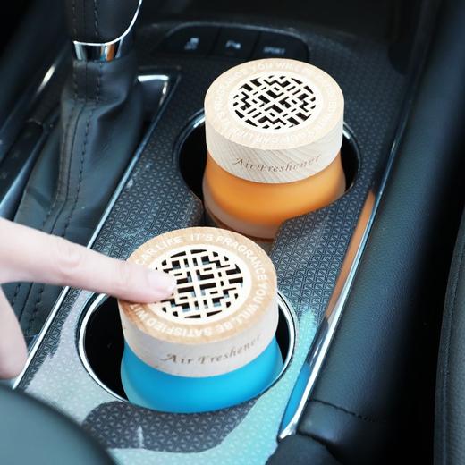 Astree 车载木盖香膏 杯式固体香膏 空气清新剂 新房新车除异味 家车两用 商品图6