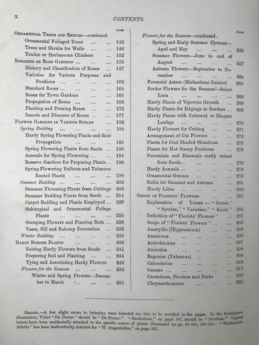 约20世纪早期 花卉种植者指南（全3卷） 45幅彩色版画与500余幅黑白版画插图 漆布精装16开 商品图5