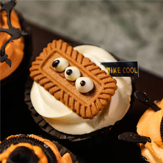 【提前两小时预约】万圣节纸杯蛋糕（限时折扣48元/盒/6个）（卡券） 商品图6