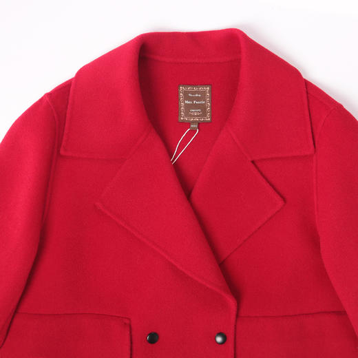 麦克斯菲瑞100%绵羊毛短款大衣mg4a242 商品图4