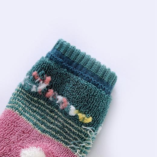 英氏冬季新品婴儿加厚保暖袜子男女宝宝2双装棉袜YIWBJ31099A01 商品图4